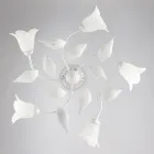 Elegant lampa i glas och metall Tillverkad i Italien för raffinerade interiörer – Sirio Viadurini