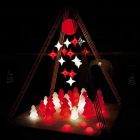 Dekorativ utomhus lampa Slide Lightree julgran gjord i Italien Viadurini
