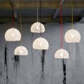 Lampa i bomull och viskos suspenderad In-es.artdesign Modern textur