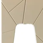 Grilli Zarafa gjorde Italien massivt trä nattduksbord / bordslampa Viadurini