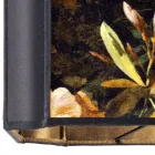 Grilli Zarafa gjorde Italien massivt trä nattduksbord / bordslampa Viadurini