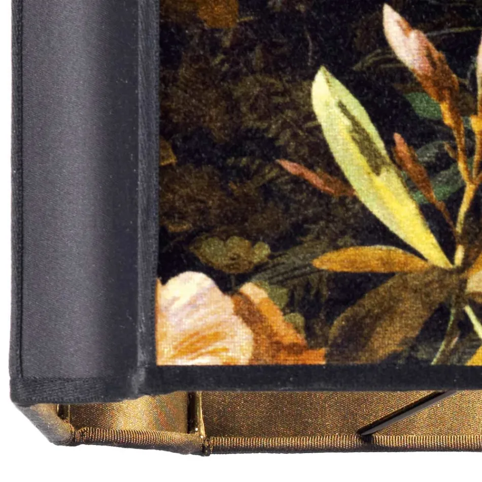 Grilli Zarafa gjorde Italien massivt trä nattduksbord / bordslampa Viadurini