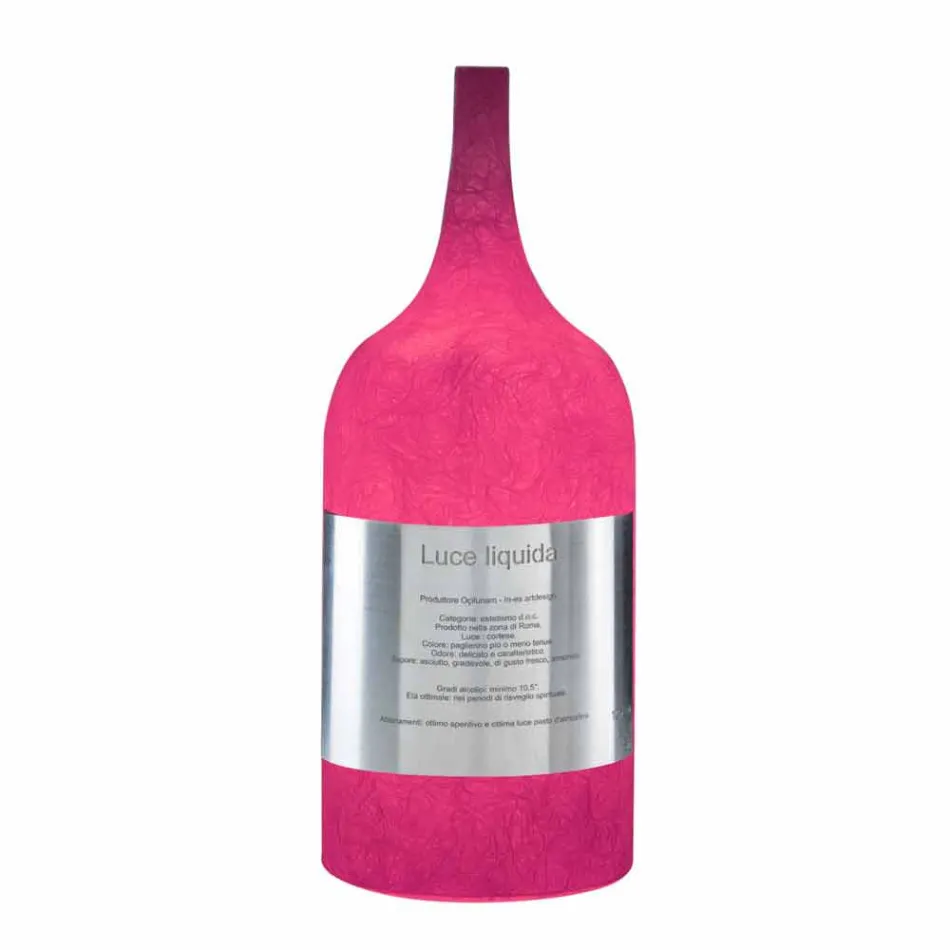 Bordslampa i färgad nebulit In-es.artdesign Luce Liquid1 Viadurini