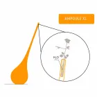 Design plastlampa med lysande blommavas - Ampull från Myyour Viadurini