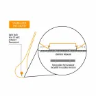 Design plastlampa med lysande blommavas - Ampull från Myyour Viadurini