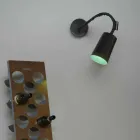 Väggmonterad hartslampa In-es.artdesign Färg med en modern svart tavla Viadurini