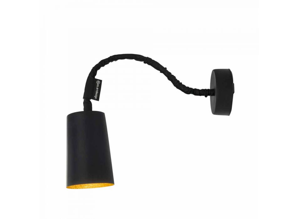 Väggmonterad hartslampa In-es.artdesign Färg med en modern svart tavla Viadurini
