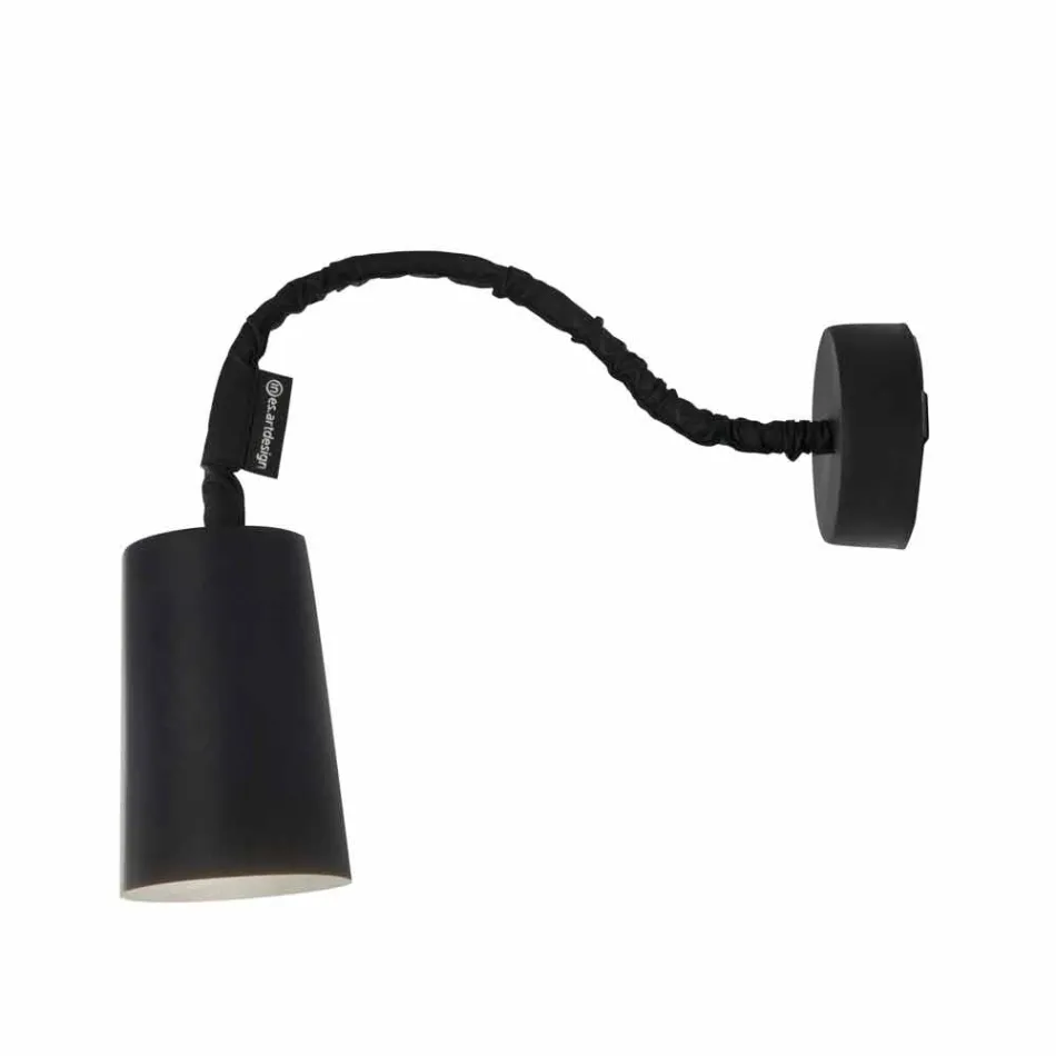 Väggmonterad hartslampa In-es.artdesign Färg med en modern svart tavla Viadurini