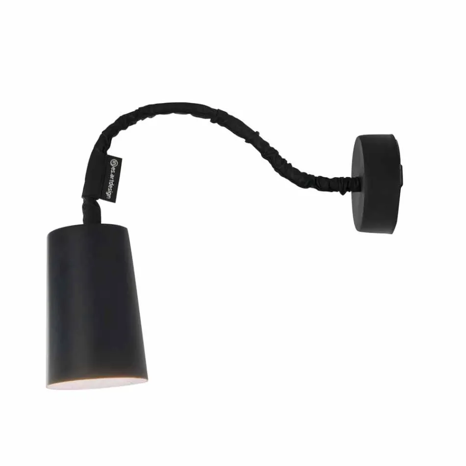 Väggmonterad hartslampa In-es.artdesign Färg med en modern svart tavla Viadurini