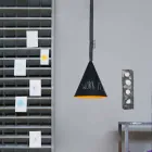 Resin pendant lampa In-es.artdesign Jazz Modern blackboard Viadurini