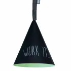 Resin pendant lampa In-es.artdesign Jazz Modern blackboard Viadurini