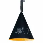 Resin pendant lampa In-es.artdesign Jazz Modern blackboard Viadurini