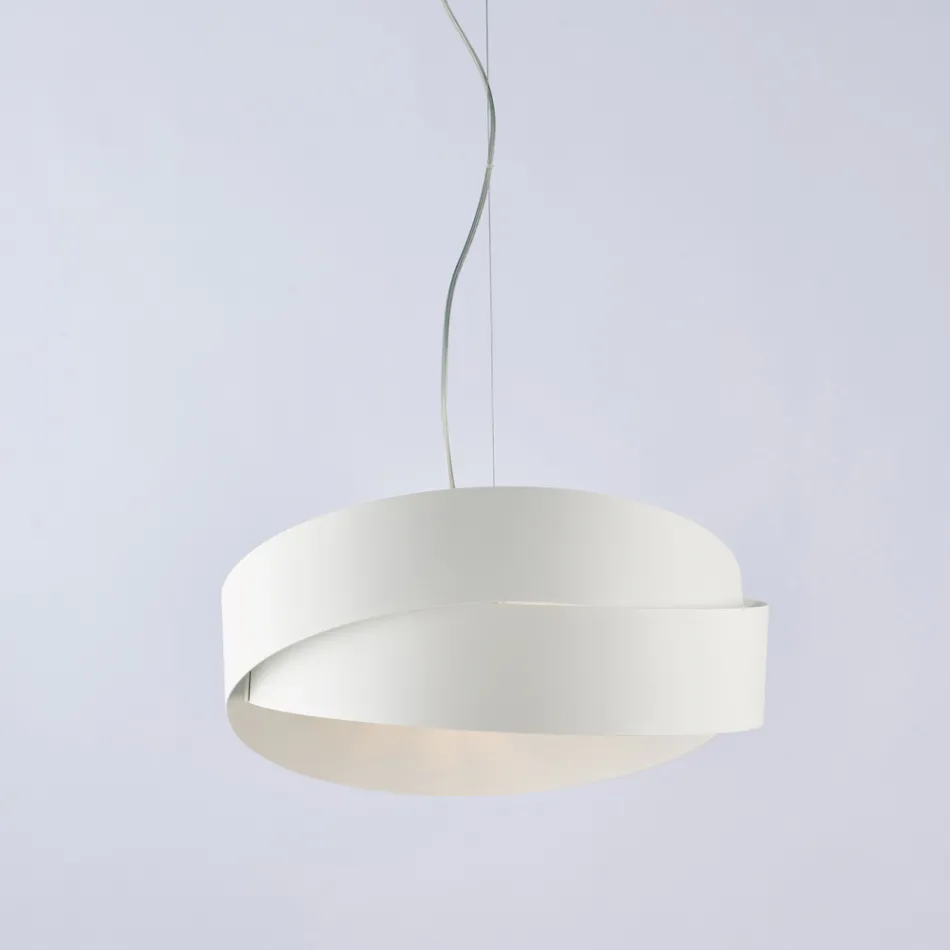 Lampa i glas och metall, perfekt för att inreda med stil – Nebula Viadurini