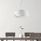 Lampa i glas och metall, perfekt för att inreda med stil – Nebula Viadurini