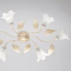 Tillverkad i Italien, lampa i glas och metall för eleganta möbler – Sirio Viadurini