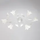 Tillverkad i Italien, lampa i glas och metall för eleganta möbler – Sirio Viadurini