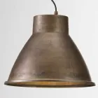 Industriell lampa i järn suspension Loft Media Il Fanale Viadurini