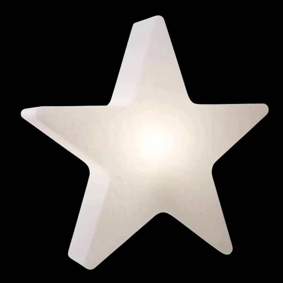 Inomhus eller utomhus vit, röd eller grön LED, sol- eller E27-lampa - Natalestar Viadurini