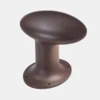 Led trädgårdslampa i grå eller brun gjutjärnsdesign - Bitta av Il Fanale Viadurini