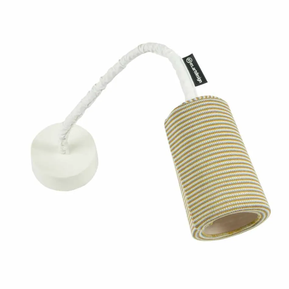 Modern vägglampa In-es.artdesign Måla En Stripe Nebulite och ull Viadurini