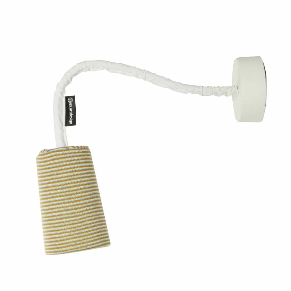 Modern vägglampa In-es.artdesign Måla En Stripe Nebulite och ull Viadurini