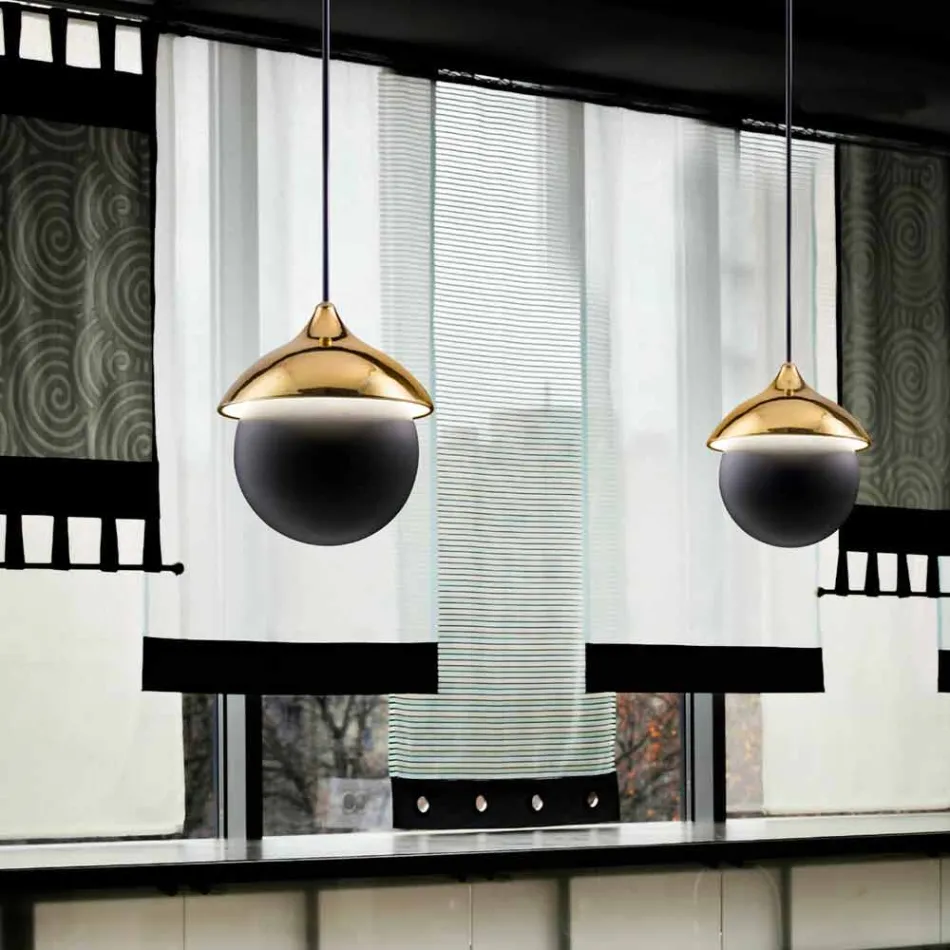 modern lampa keramisk suspension Den Lustri 9 Viadurini