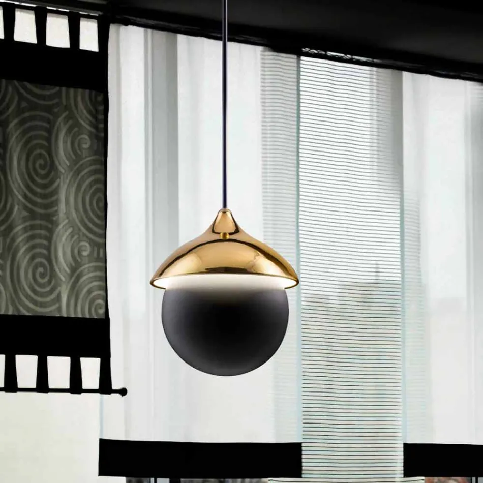 modern lampa keramisk suspension Den Lustri 9 Viadurini