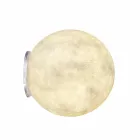 Modern vägglampa In-es.artdesign A. Månen i nebulit Viadurini