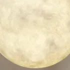 Modern vägglampa In-es.artdesign A. Månen i nebulit Viadurini