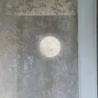 Modern vägglampa In-es.artdesign A. Månen i nebulit Viadurini