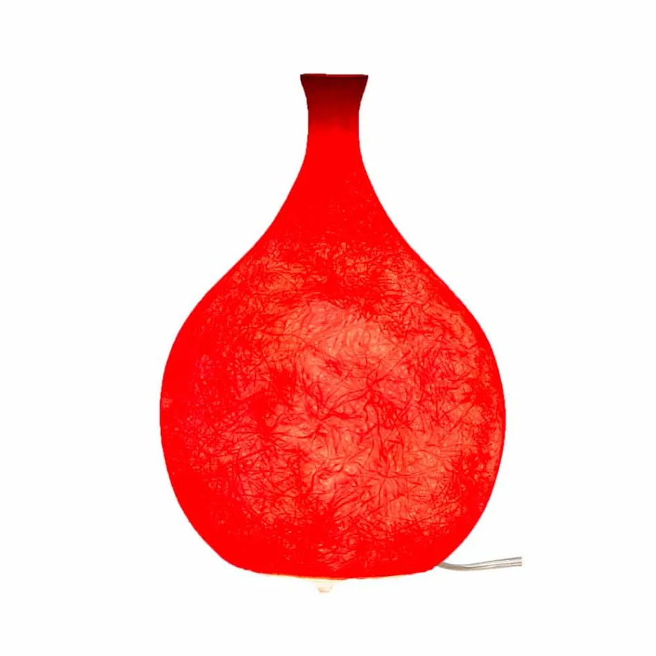 Moderna bordslampa In-es.artdesign Luce2 ljus i nebulit Viadurini