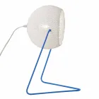 Moderna bordslampa In-es.artdesign Handgjord bomull T1 textur Viadurini