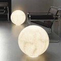 Moderna sfäriska bordslampa In-es.artdesign Golv Moon nebulite