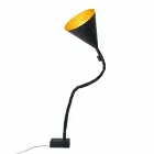 Modern golvlampa In-es.artdesign Flower Blackboard i harts Viadurini