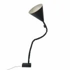 Modern golvlampa In-es.artdesign Flower Blackboard i harts Viadurini