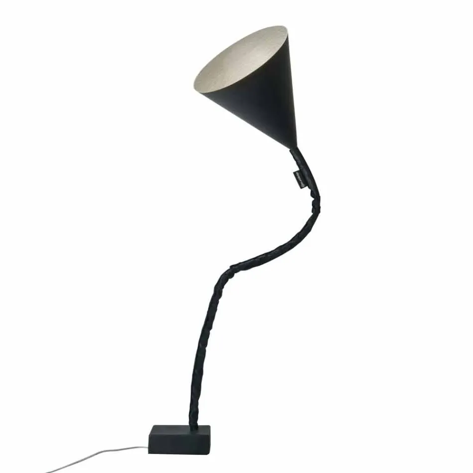 Modern golvlampa In-es.artdesign Flower Blackboard i harts Viadurini
