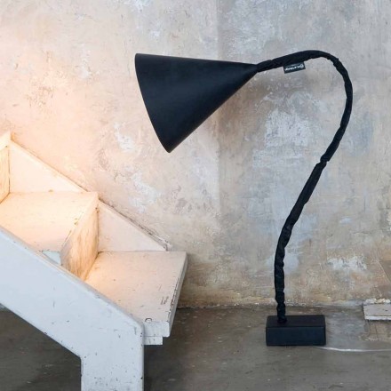 Modern golvlampa In-es.artdesign Flower Blackboard i harts Viadurini