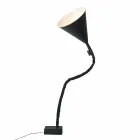 Modern golvlampa In-es.artdesign Flower Blackboard i harts Viadurini
