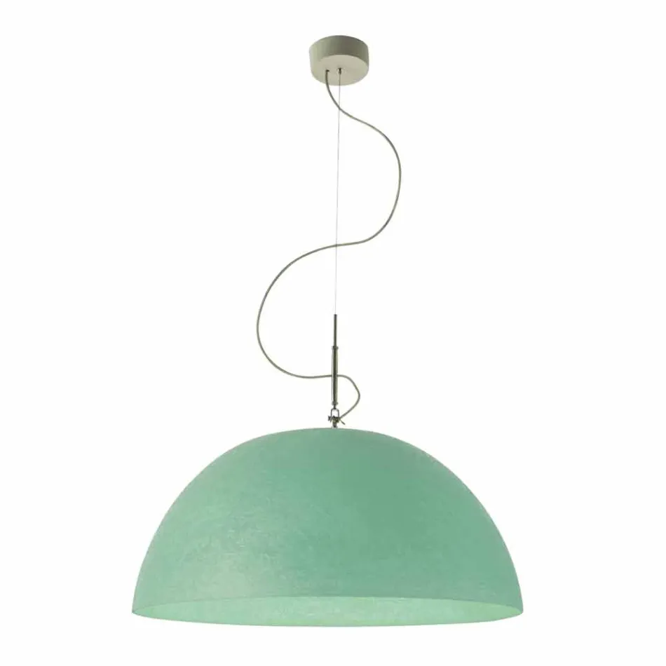 Modern lampa In-es.artdesign Mezza Luna Suspenderad nebulit Viadurini