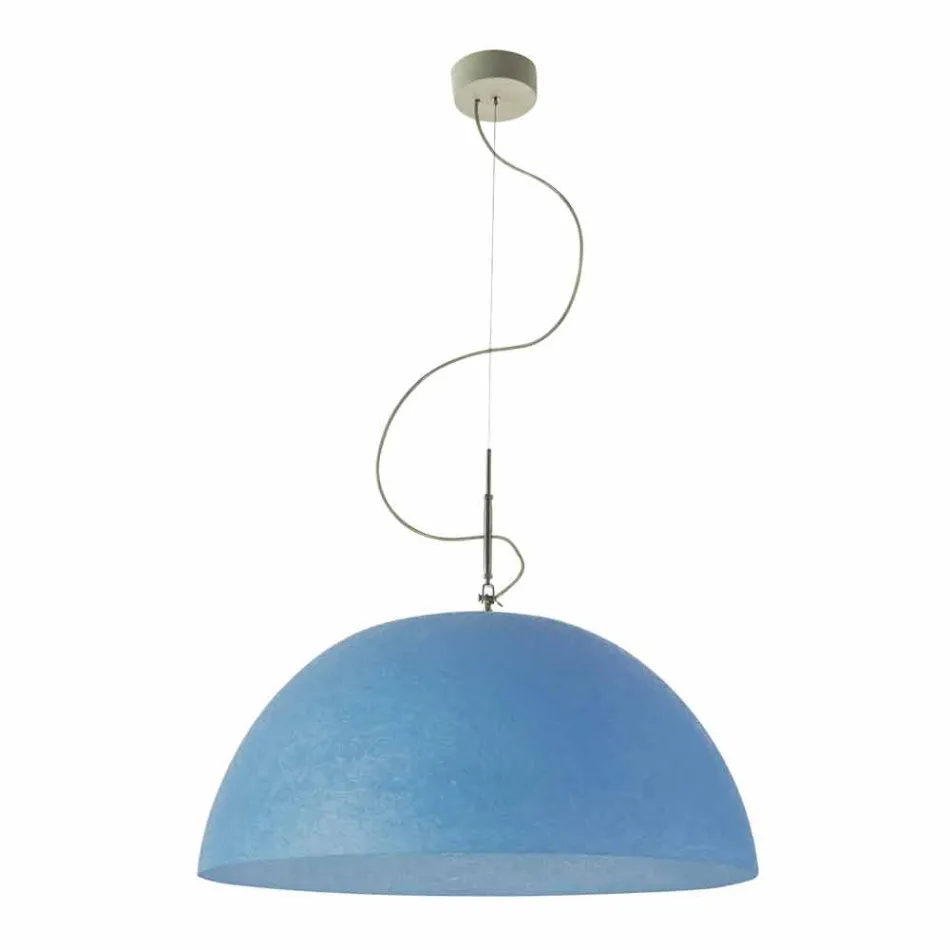 Modern lampa In-es.artdesign Mezza Luna Suspenderad nebulit Viadurini