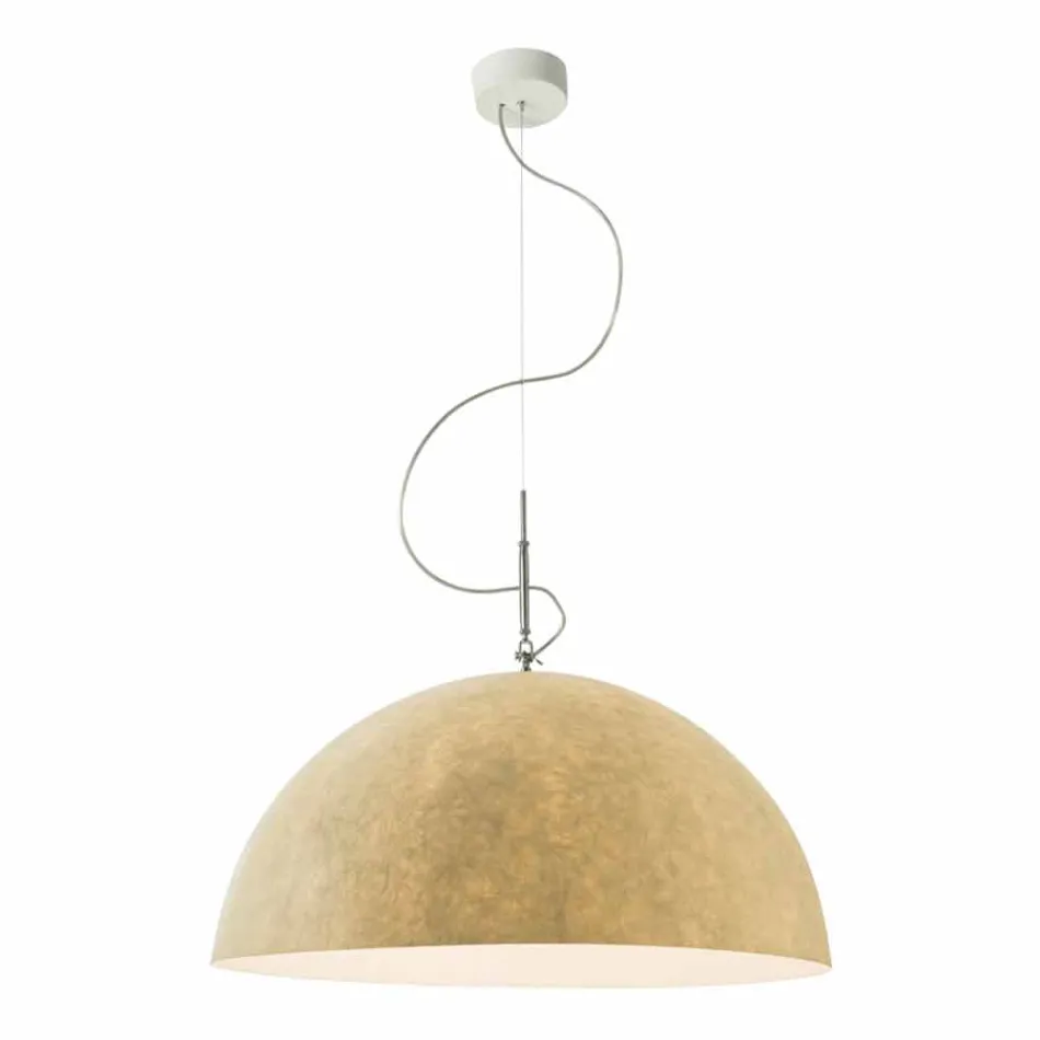 Modern lampa In-es.artdesign Mezza Luna Suspenderad nebulit Viadurini
