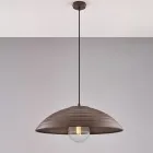 Modern lampa i glas och metall tillverkad i Italien, perfekt för alla rum - Cygnus Viadurini