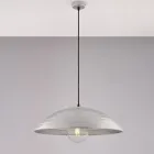 Modern lampa i glas och metall tillverkad i Italien, perfekt för alla rum - Cygnus Viadurini