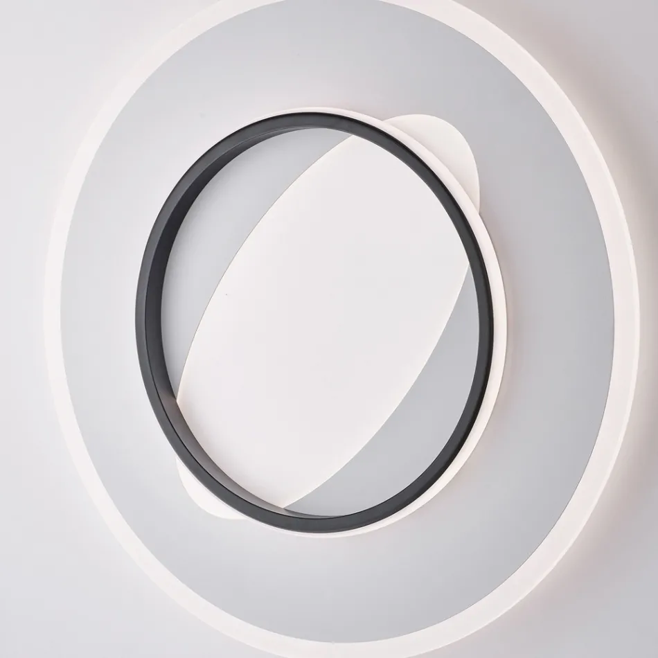 Modern lampa i glas och metall tillverkad i Italien, perfekt för alla rum - Pavo Viadurini