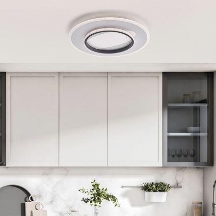 Modern lampa i glas och metall tillverkad i Italien, perfekt för alla rum - Pavo Viadurini