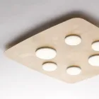 En modern lampa i glas och metall för elegant inredning – Kepler Viadurini