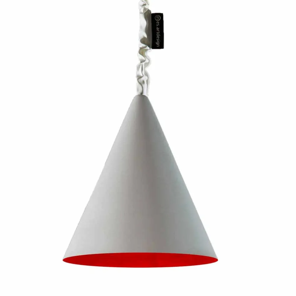 Modern upplyst lampa In-es.artdesign Jazz Cement finishcement cement Viadurini