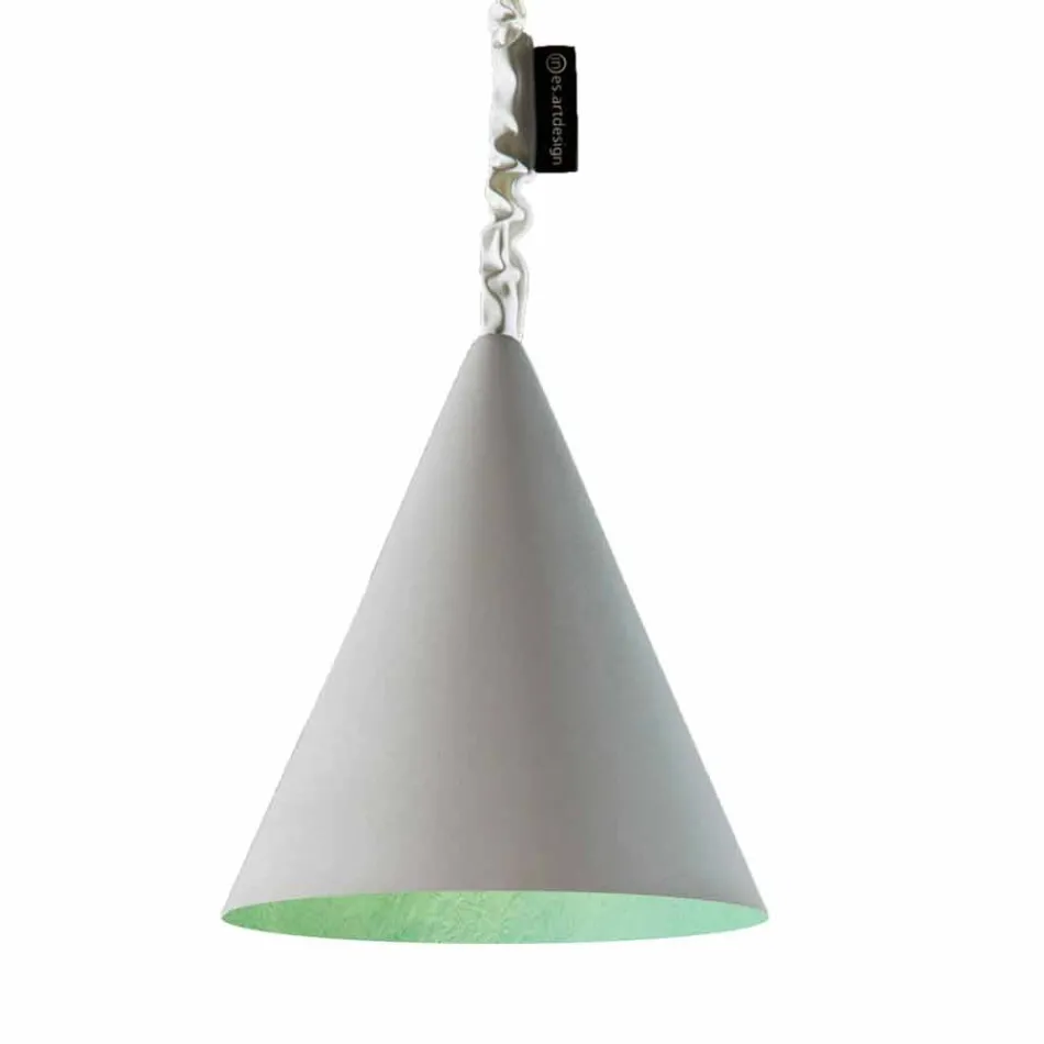 Modern upplyst lampa In-es.artdesign Jazz Cement finishcement cement Viadurini