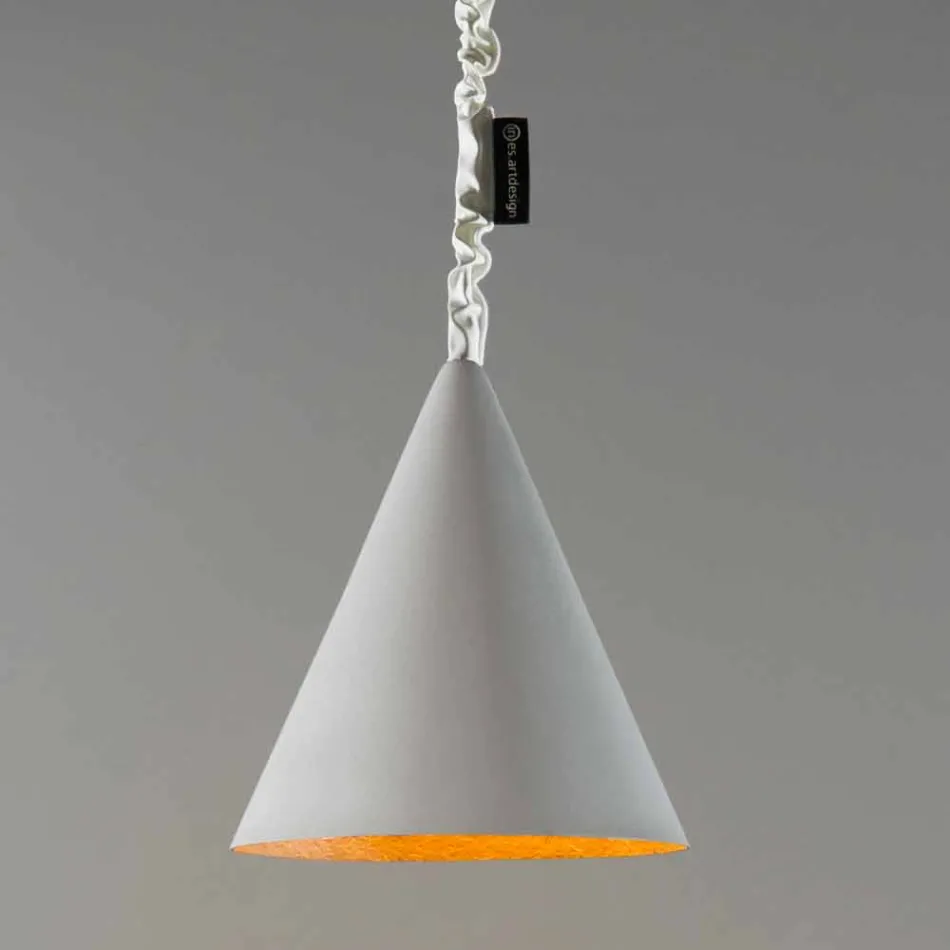 Modern upplyst lampa In-es.artdesign Jazz Cement finishcement cement Viadurini