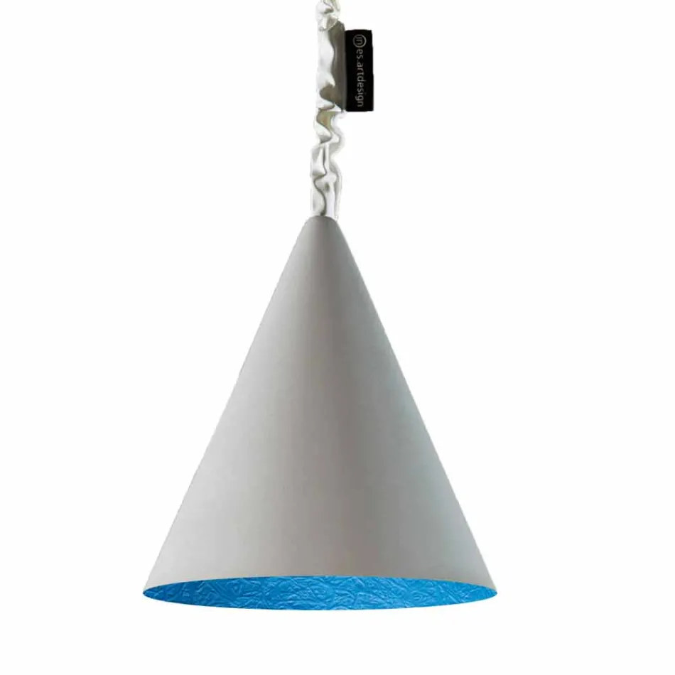 Modern upplyst lampa In-es.artdesign Jazz Cement finishcement cement Viadurini